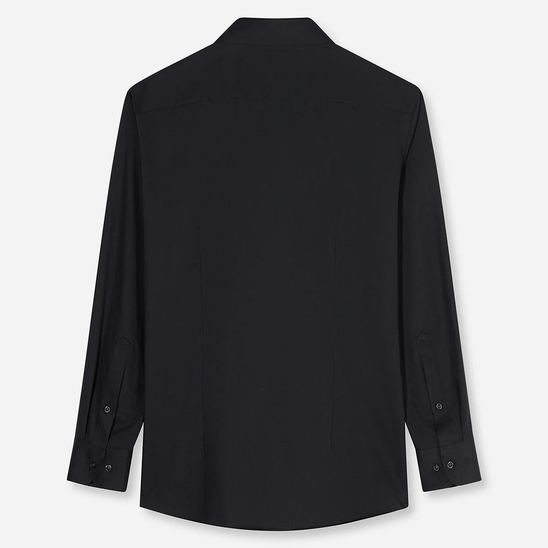 Olymp Luxor Black long sleeve shirt at BAKS