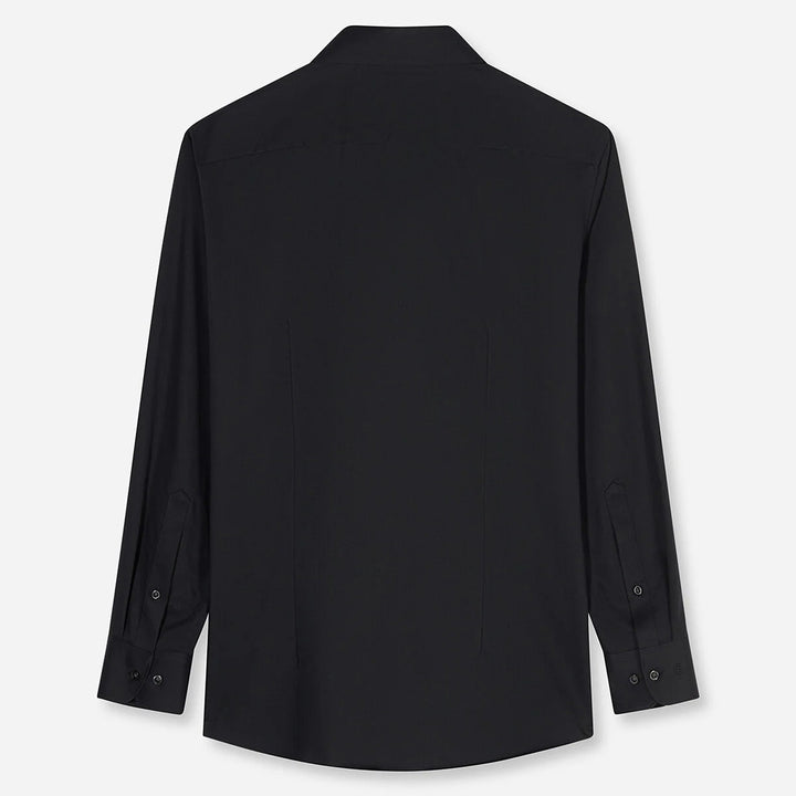 Olymp Luxor Black long sleeve shirt at BAKS