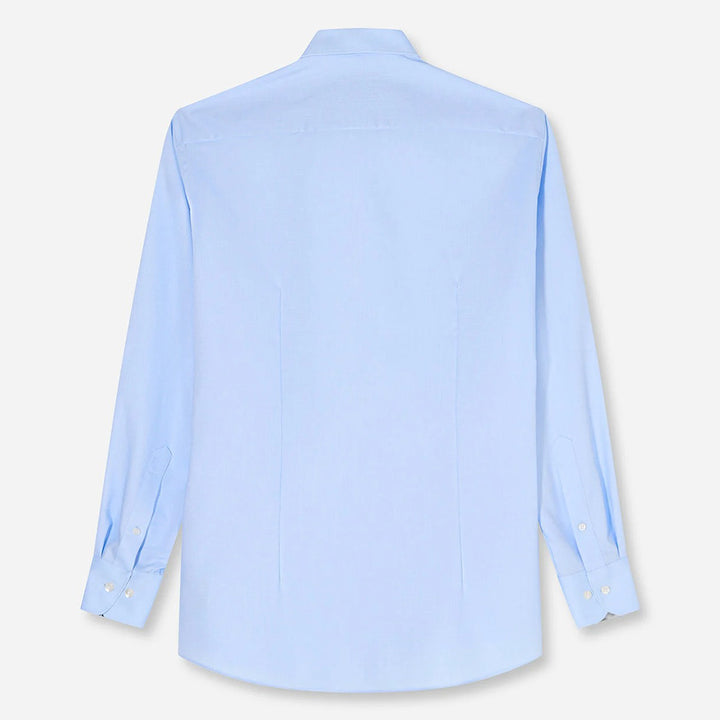 Olymp Luxor Light Blue long sleeve shirt at BAKS