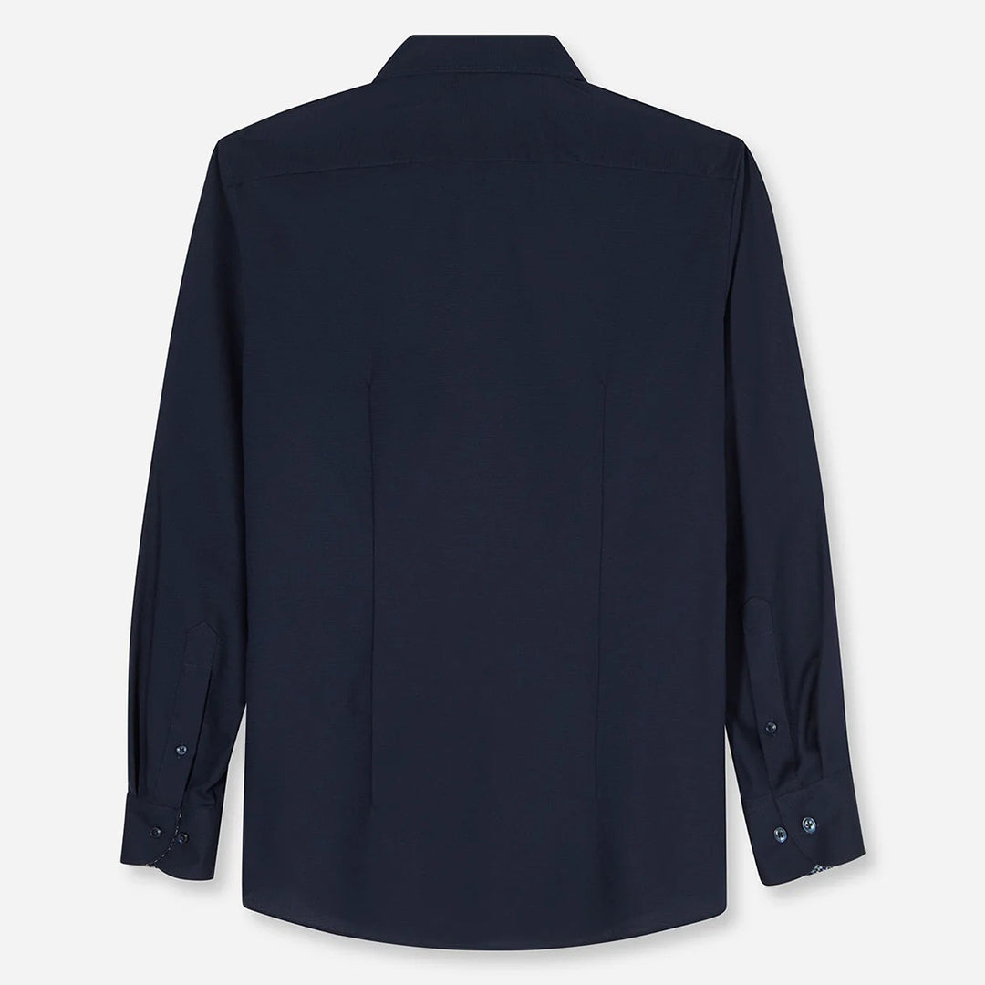 Olymp Luxor Navy long sleeve shirt at BAKS