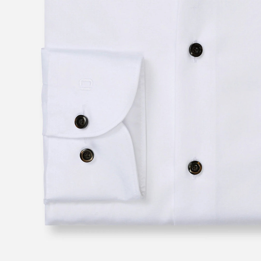 Olymp Luxor White long sleeve shirt at BAKS
