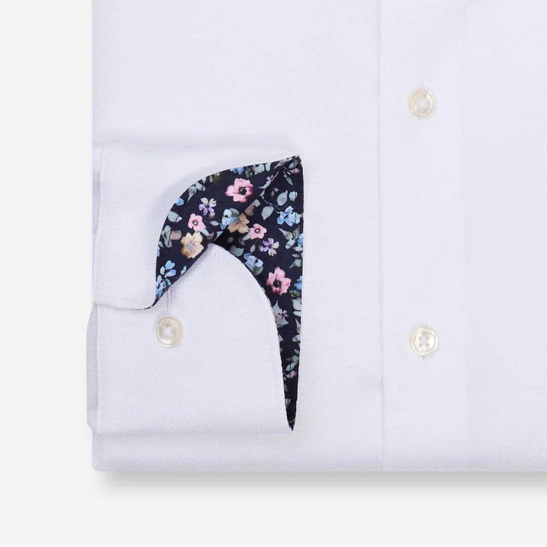 Olymp Luxor White long sleeve shirt at BAKS