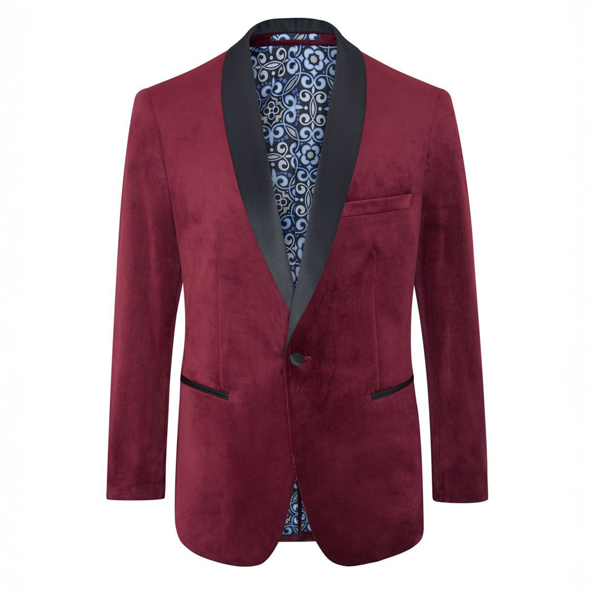 Red Velvet Dinner Jacket – Baks Menswear