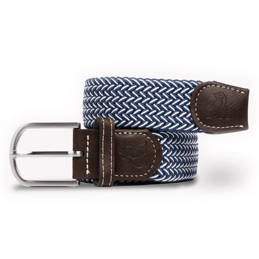 Swole Panda SP-RWB-30 Navy Fine Weave Belt - Baks Menswear Bournemouth