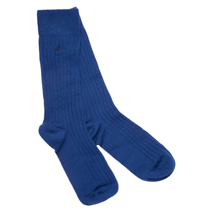 Swole Panda SP084 Royal Blue Bamboo Socks - Baks Menswear Bournemouth
