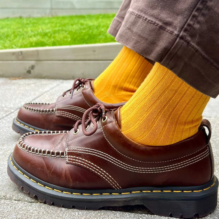 Swole Panda SP086 Yellow Bumblebee Bamboo Socks - Baks Menswear Bournemouth