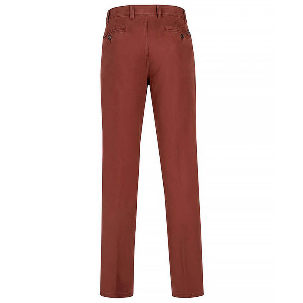 Bruhl Catania B 184060-830 Red Cotton Mens Trousers - Baks Menswear Bournemouth