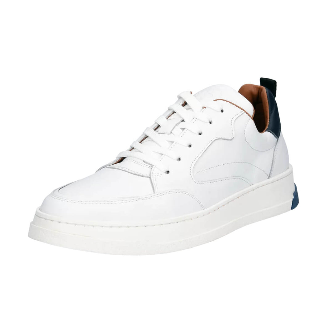 Bugatti Franc White Mens Trainers 321-AA502-5000-2000 - Baks Menswear