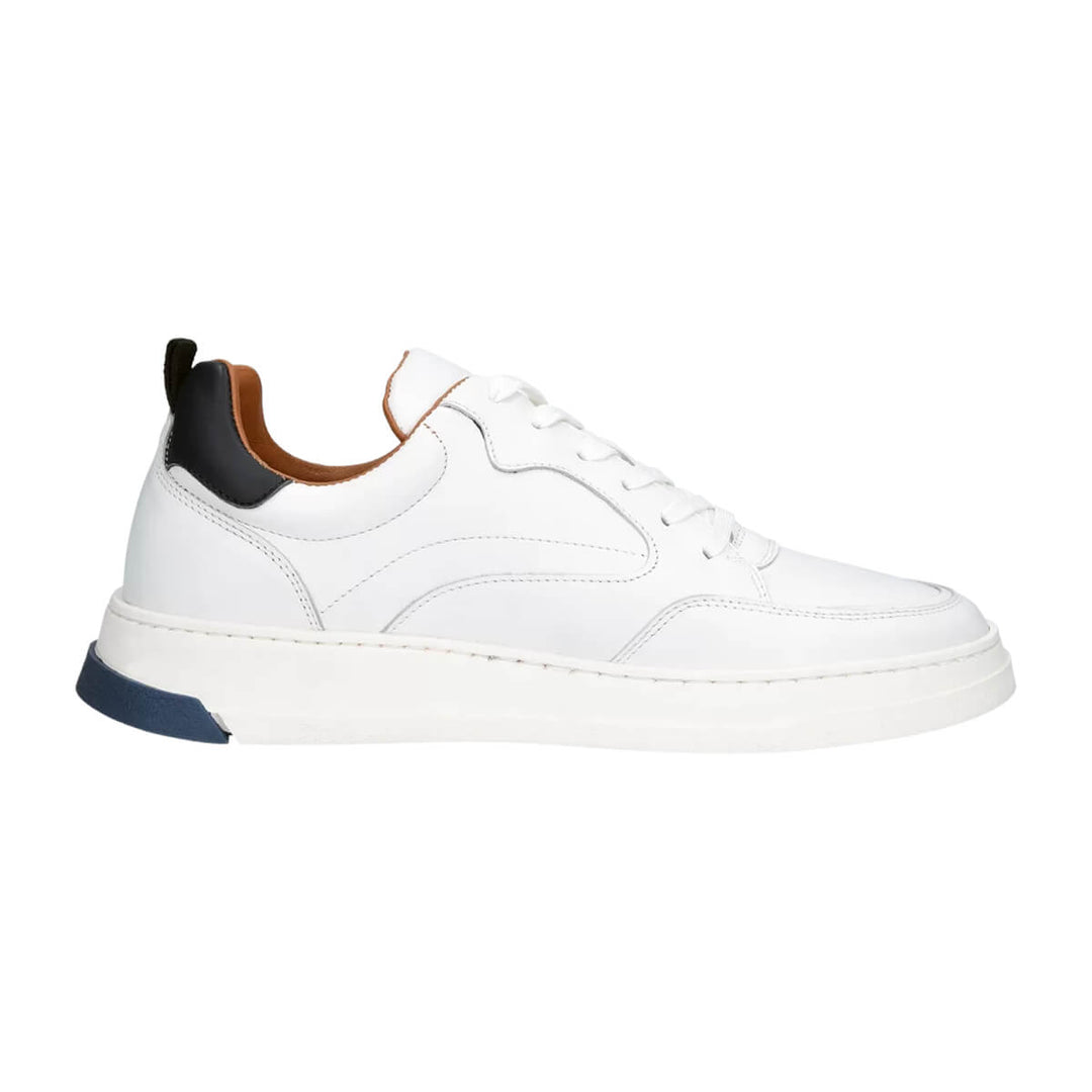 Bugatti Franc White Mens Trainers 321-AA502-5000-2000 - Baks Menswear