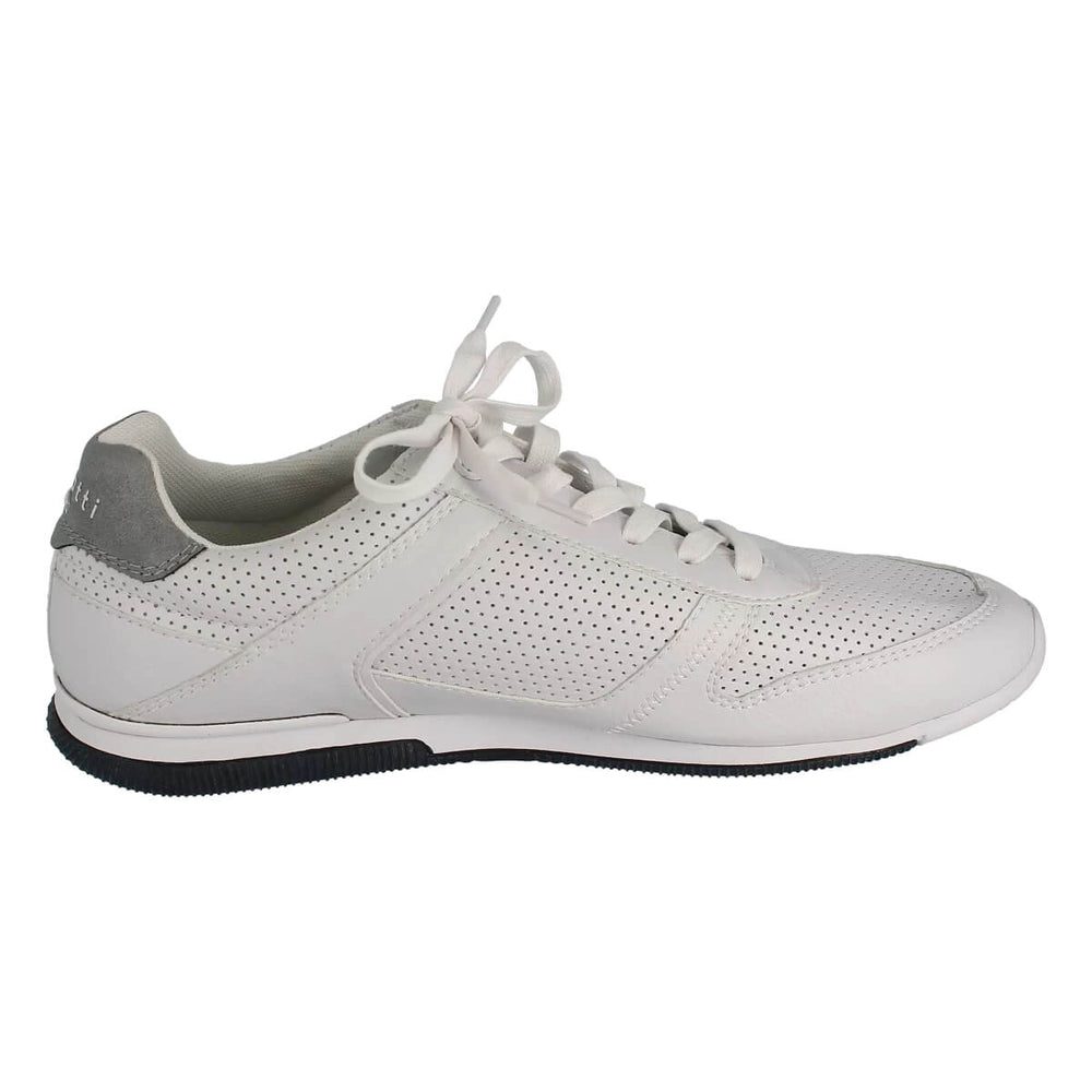 Bugatti Report Eco White Mens Trainers 325-86706-5000-2000 - Baks Menswear